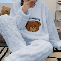 Rowan | Women's Bear Fleece Pyjamas