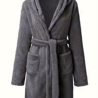 Rowan | Men's Hooded Fleece Robe