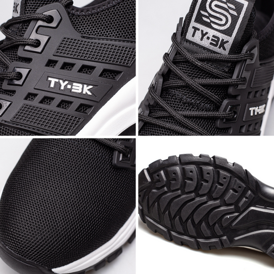 Rowan | Orthopedic Steel Toe Safety Shoes