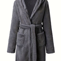 Rowan | Men's Hooded Fleece Robe