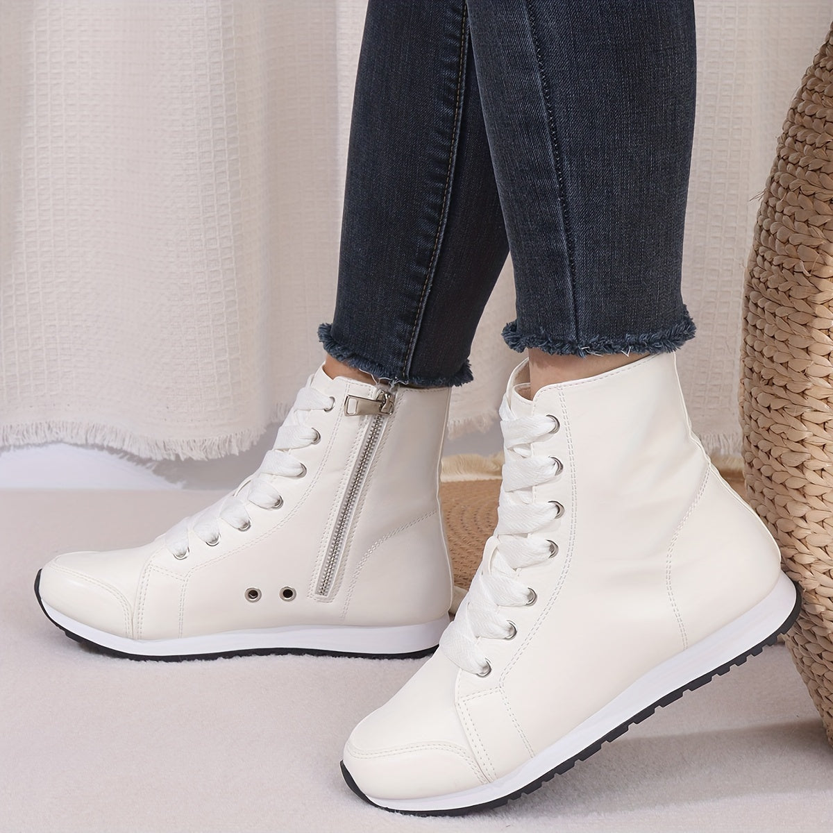 Rowan | High Top Fashion Boots