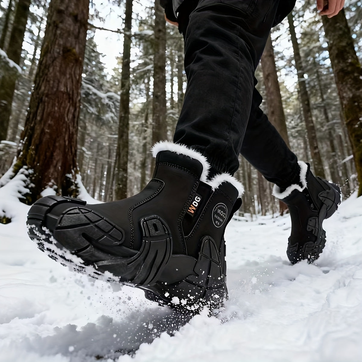 Rowan | Men's Side-Zip Snow Boots
