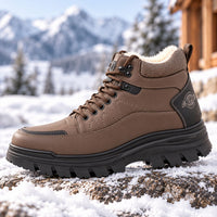 Rowan | Men's Fleece Lined Leather Winter Boots