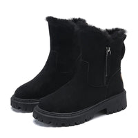 Rowan | Suede Snow Boots