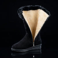 Rowan | Fur-Lined Knee-High Boots