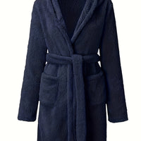 Rowan | Men's Hooded Fleece Robe