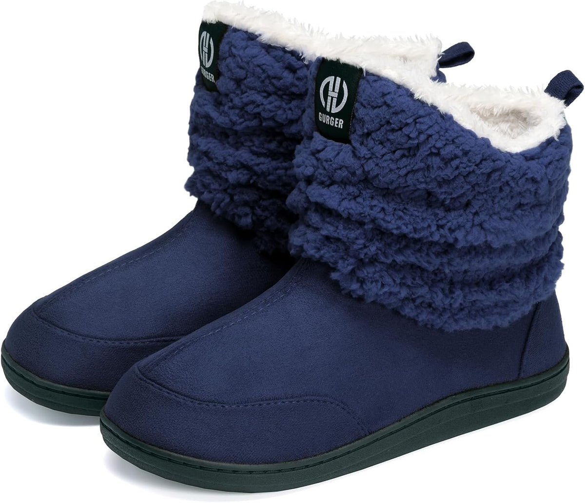 Rowan | Men's Fleece Bootie Slippers