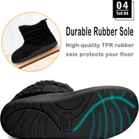 Rowan | Men's Fleece Bootie Slippers