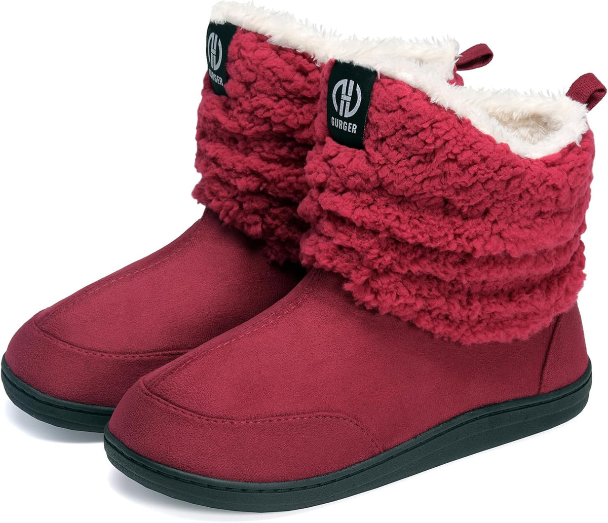 Rowan | Men's Fleece Bootie Slippers