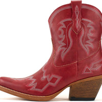 Rowan | Embroidered Cowgirl Boots
