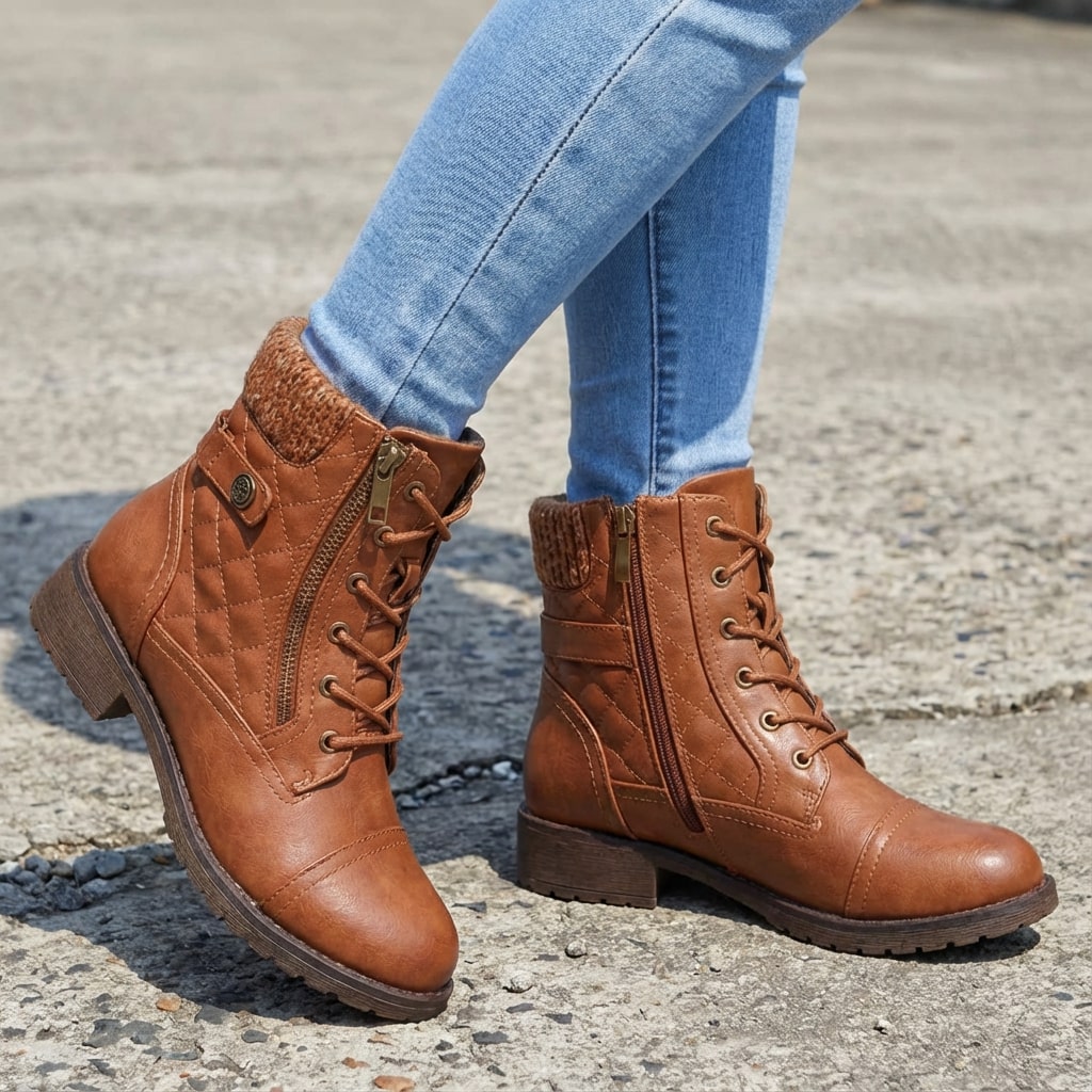 Rowan⏐Leather Ankle Boots