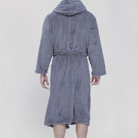 Rowan | Men's Hooded Dressing Gown