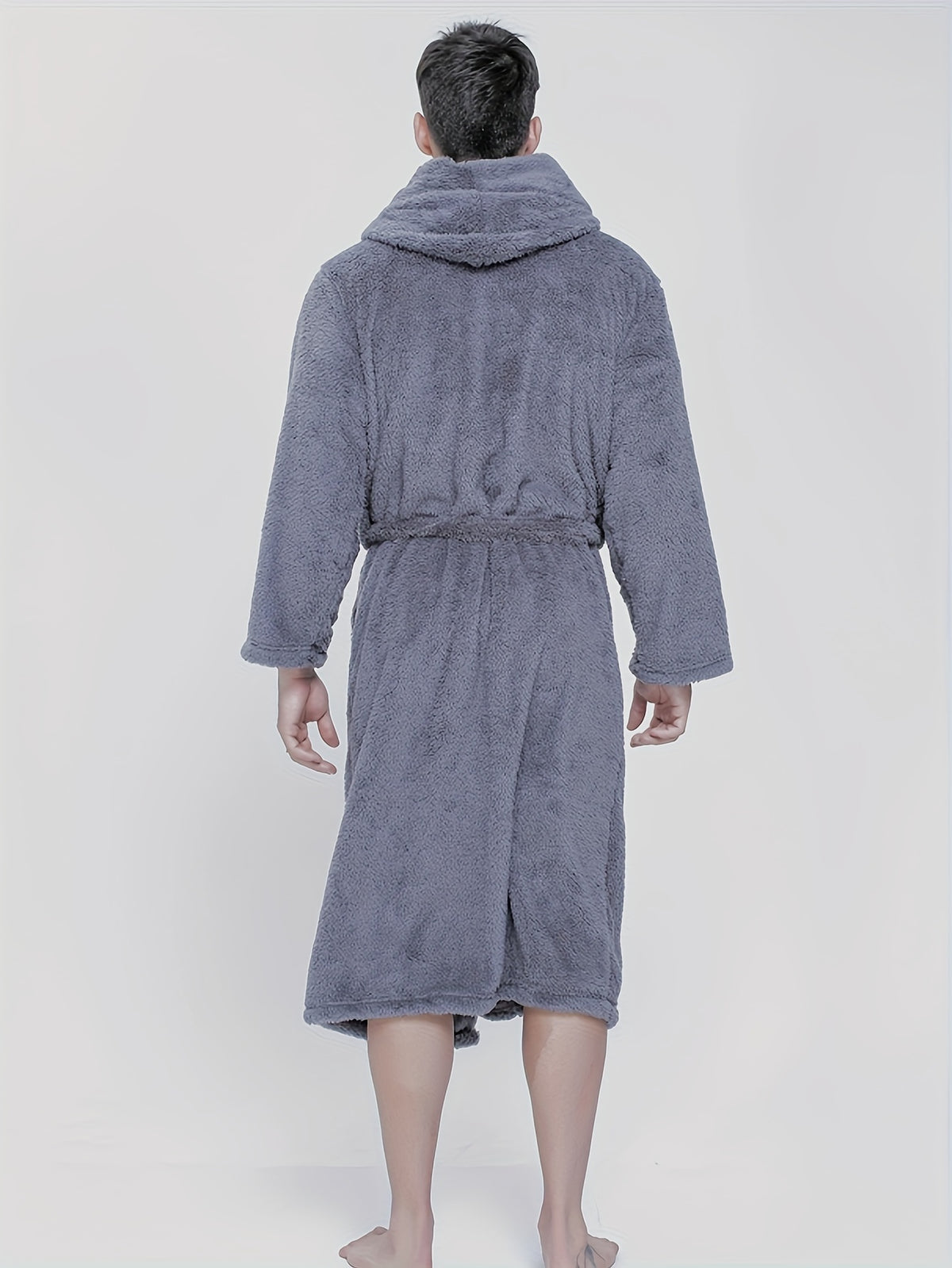 Rowan | Men's Hooded Dressing Gown