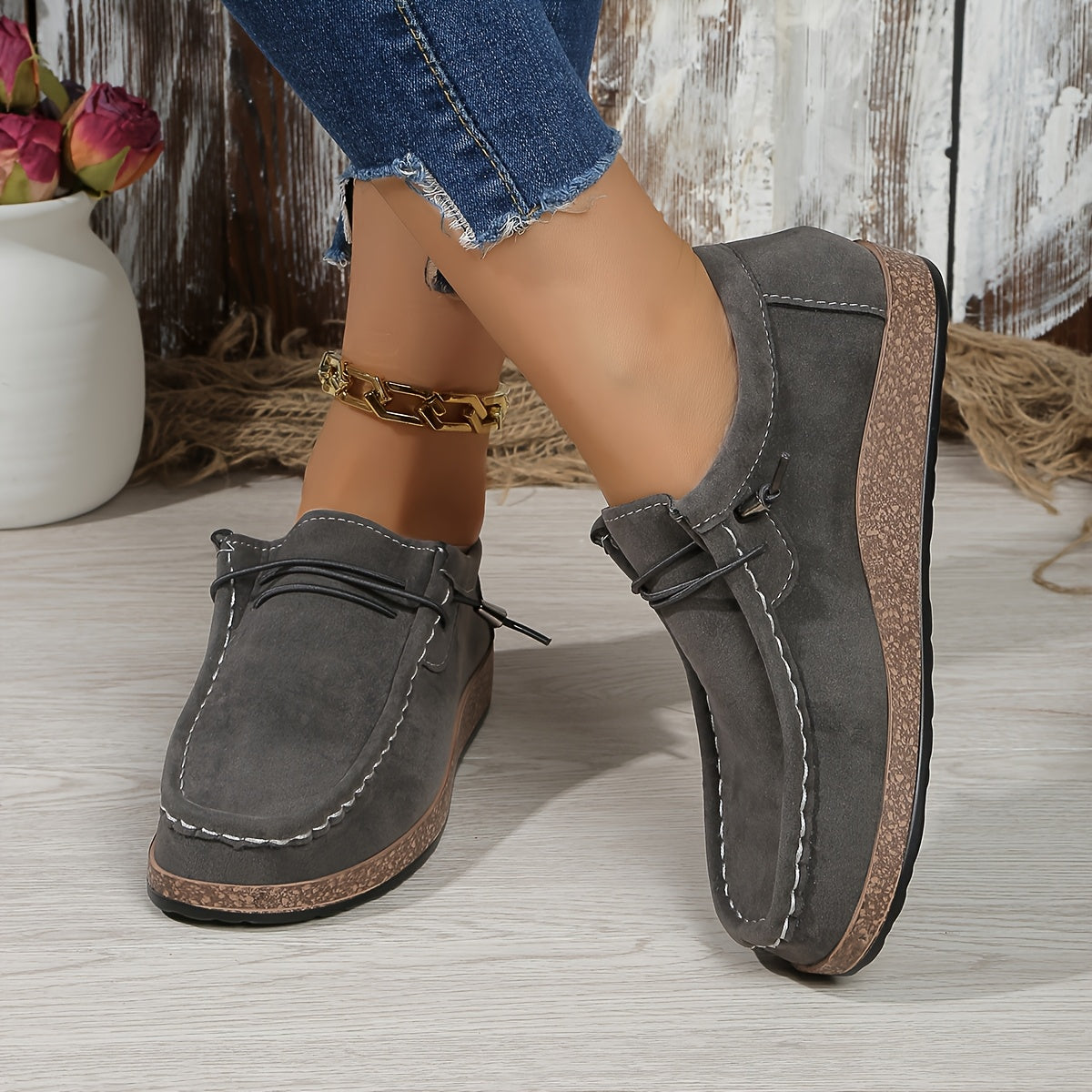 Rowan | Green Comfort Sneakers