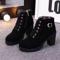 Rowan | Women's Lace-Up Ankle Boots