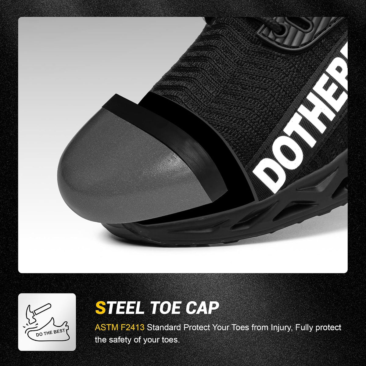 Rowan | Men's Steel Toe Work Shoes