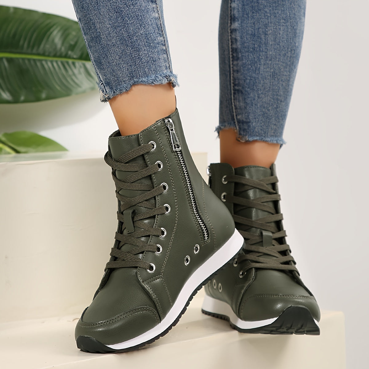 Rowan | High Top Fashion Boots