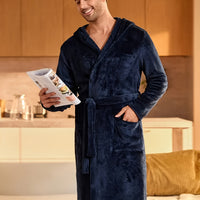 Rowan | Men's Flannel Dressing Gown