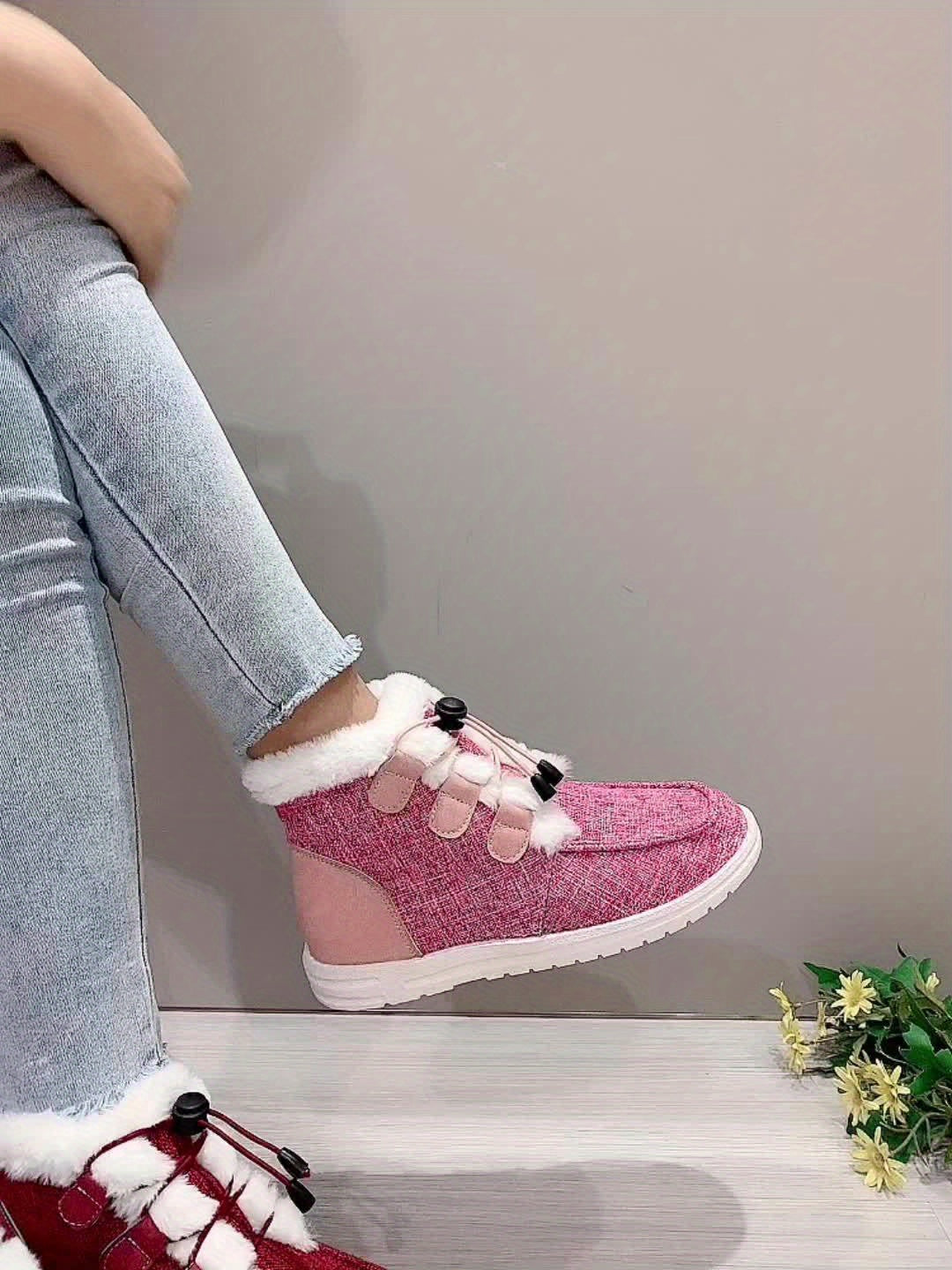 Rowan | Fleece-Lined Winter Shoes