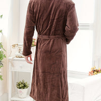 Rowan | Men's Fleece Dressing Gown