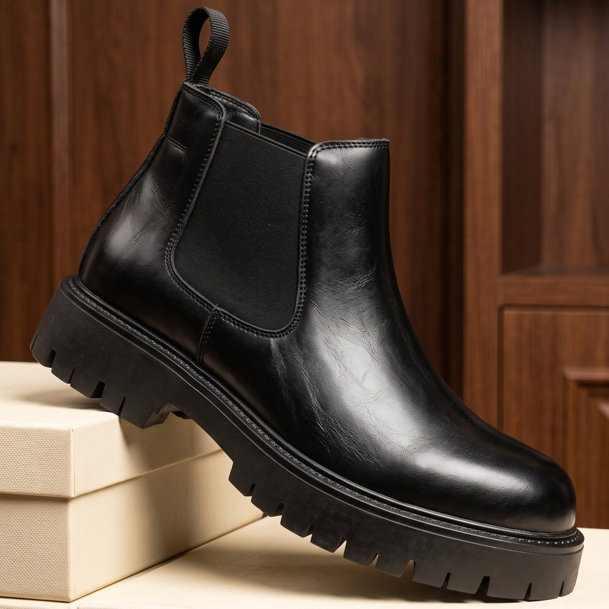 Rowan | Men's Chunky Chelsea Boots
