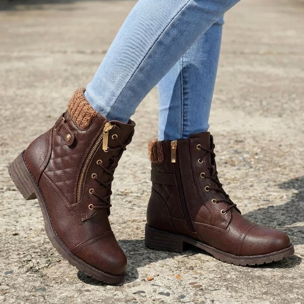 Rowan⏐Leather Ankle Boots