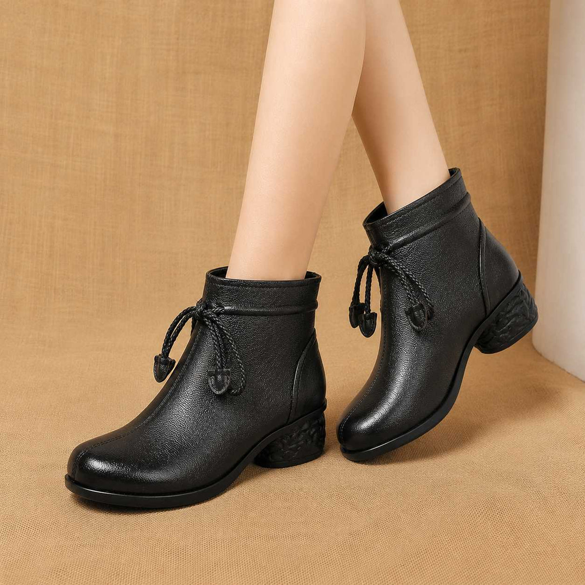 Rowan | Women's Leather Ankle Boots