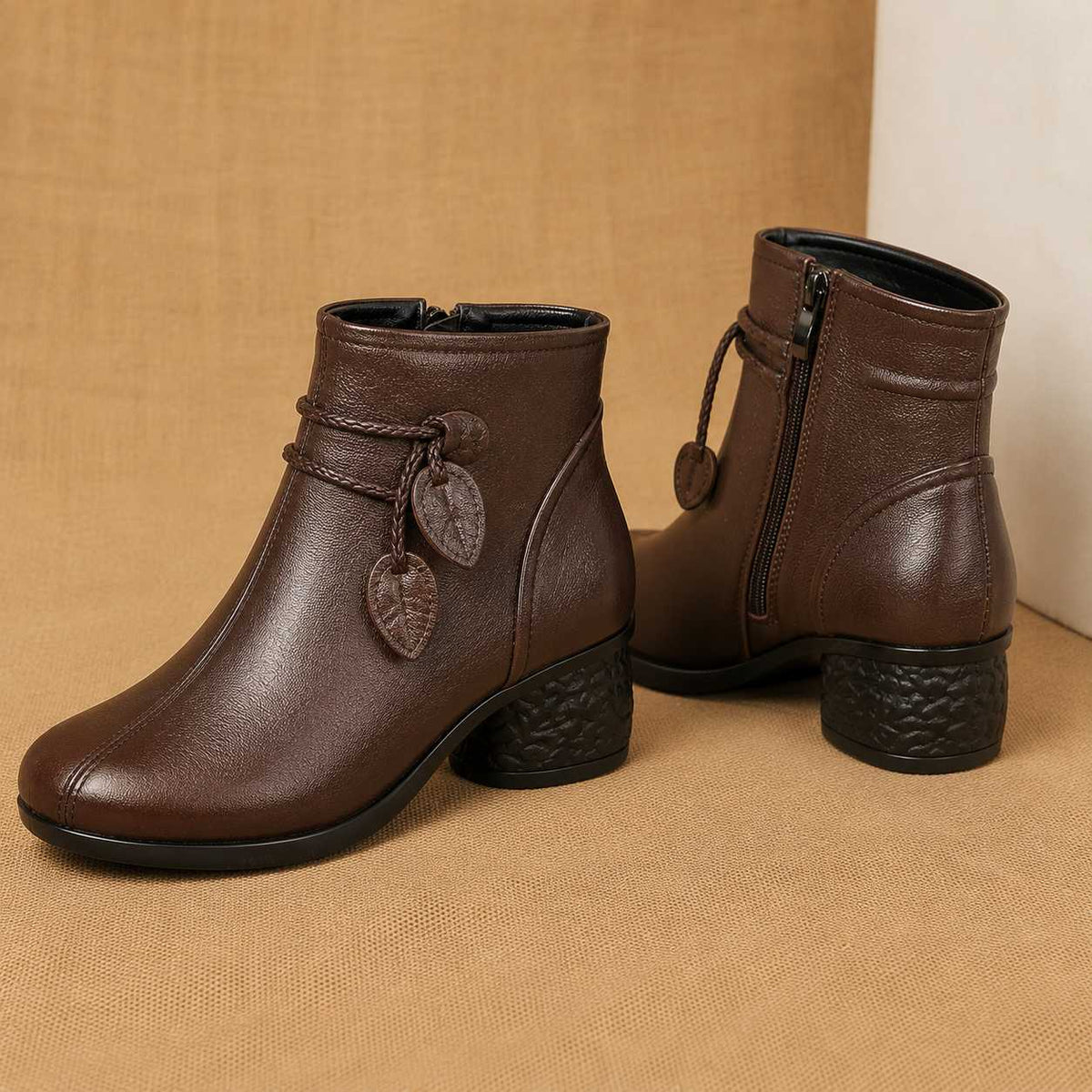 Rowan | Women's Leather Ankle Boots