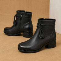Rowan | Women's Leather Ankle Boots