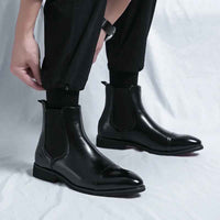 Rowan | Men's Leather Chelsea Boots