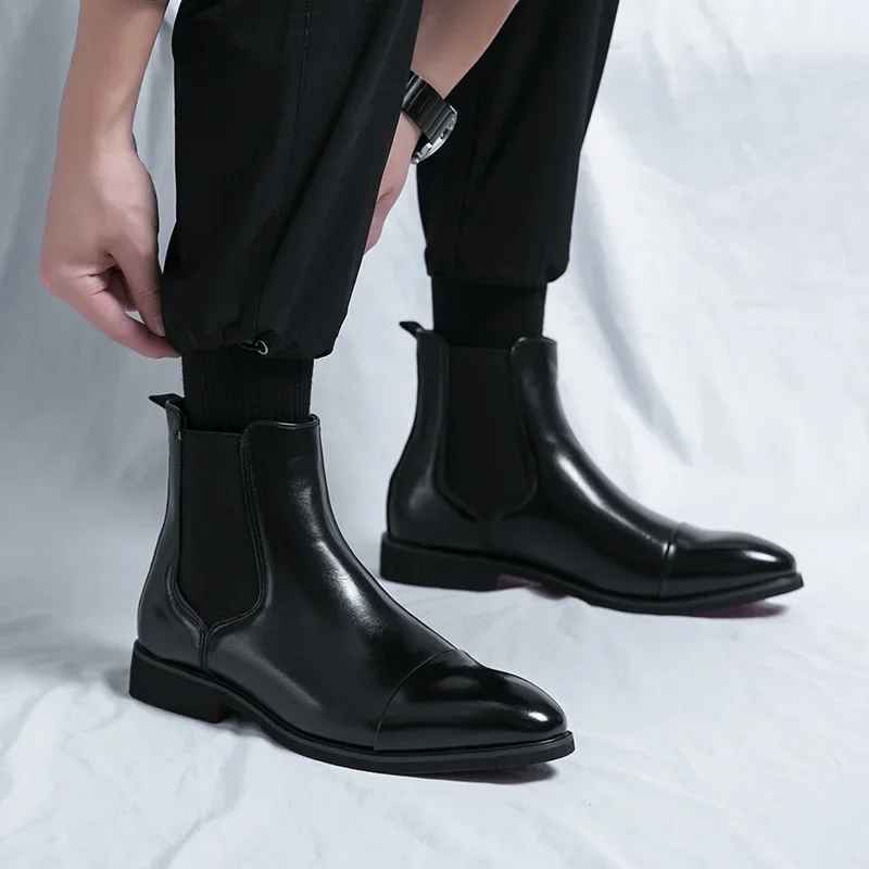 Rowan | Men's Leather Chelsea Boots