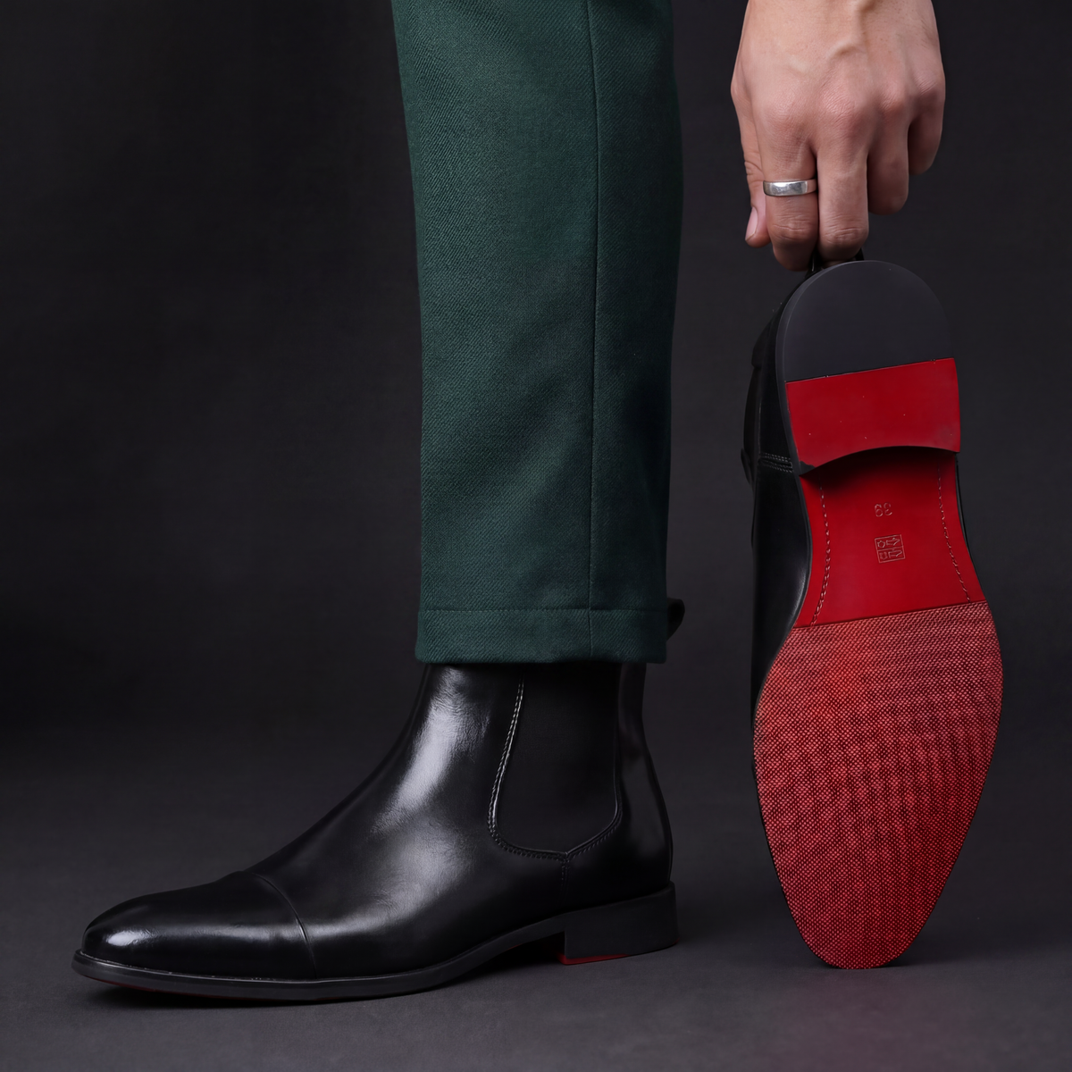 Rowan | Men's Leather Chelsea Boots