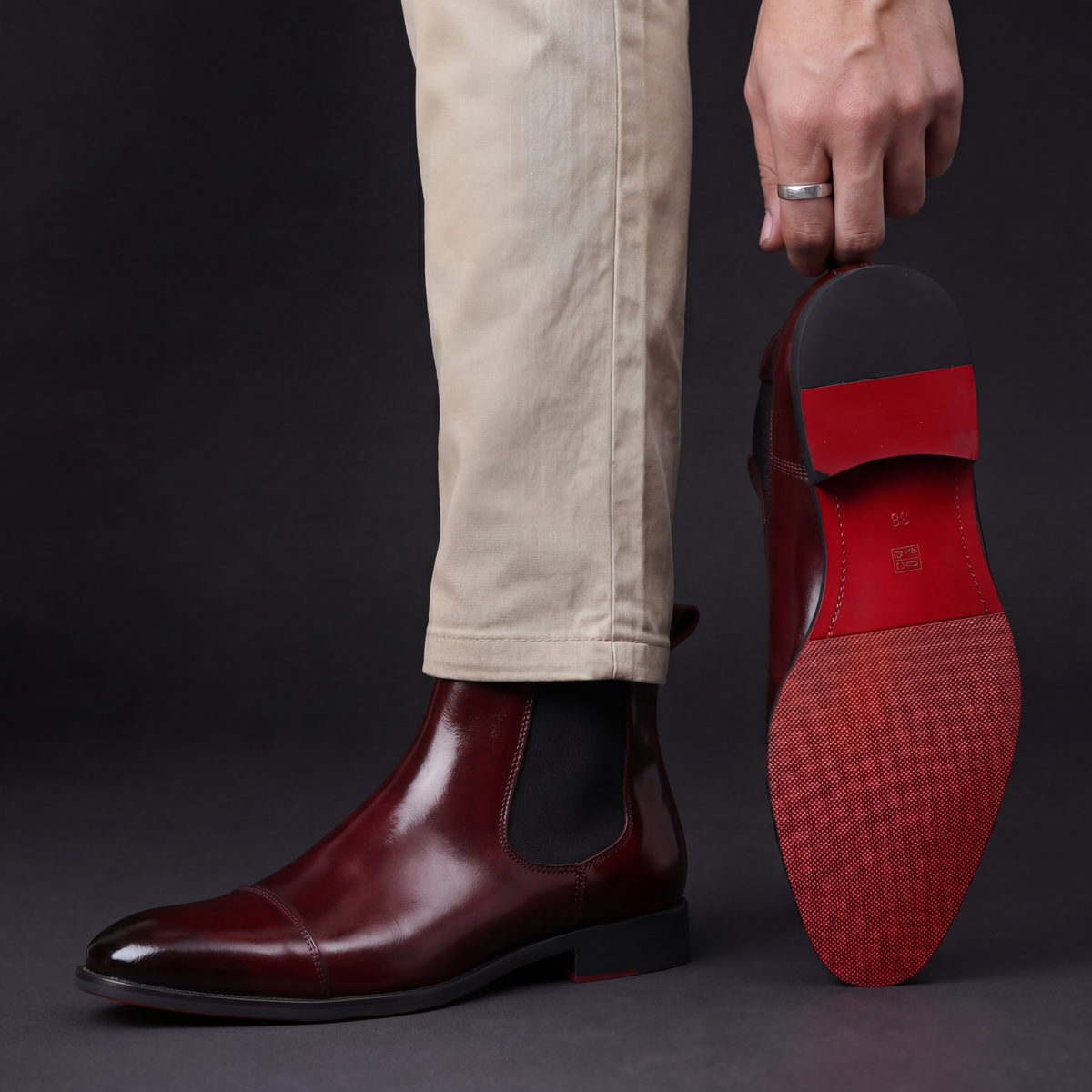 Rowan | Men's Leather Chelsea Boots