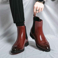 Rowan | Men's Leather Chelsea Boots