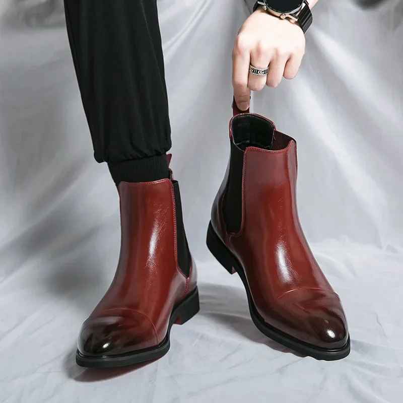 Rowan | Men's Leather Chelsea Boots