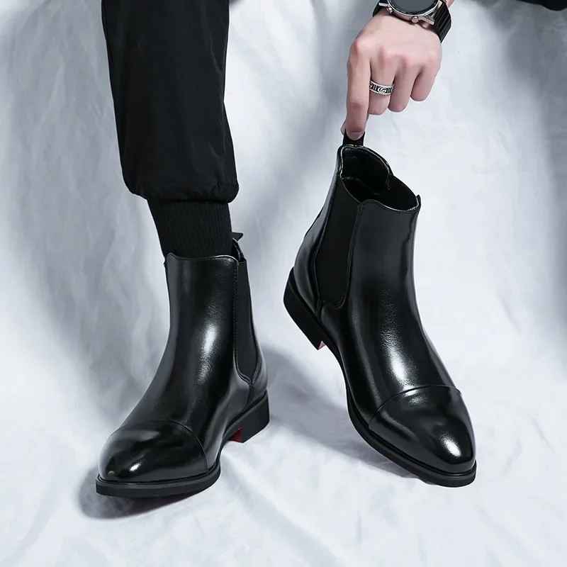 Rowan | Men's Leather Chelsea Boots