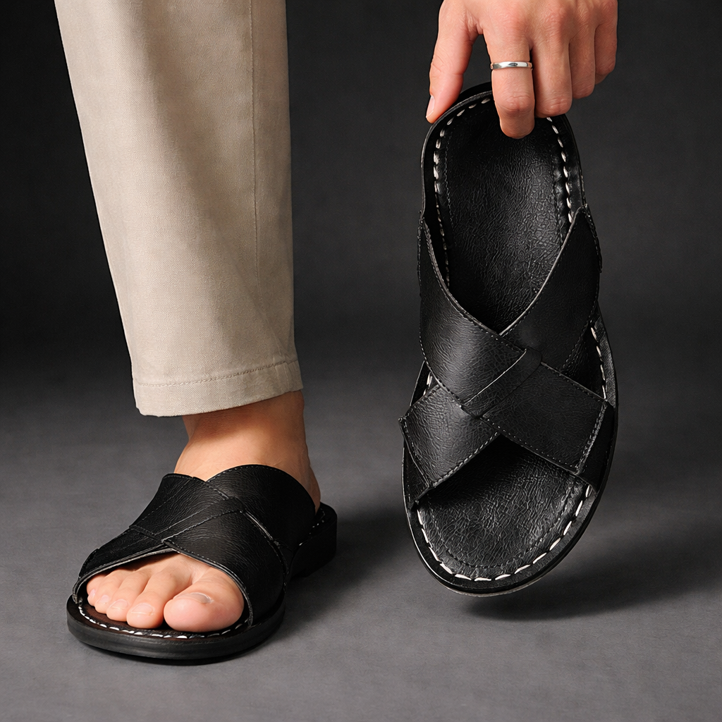 Rowan | Men’s Casual Leather Sandals