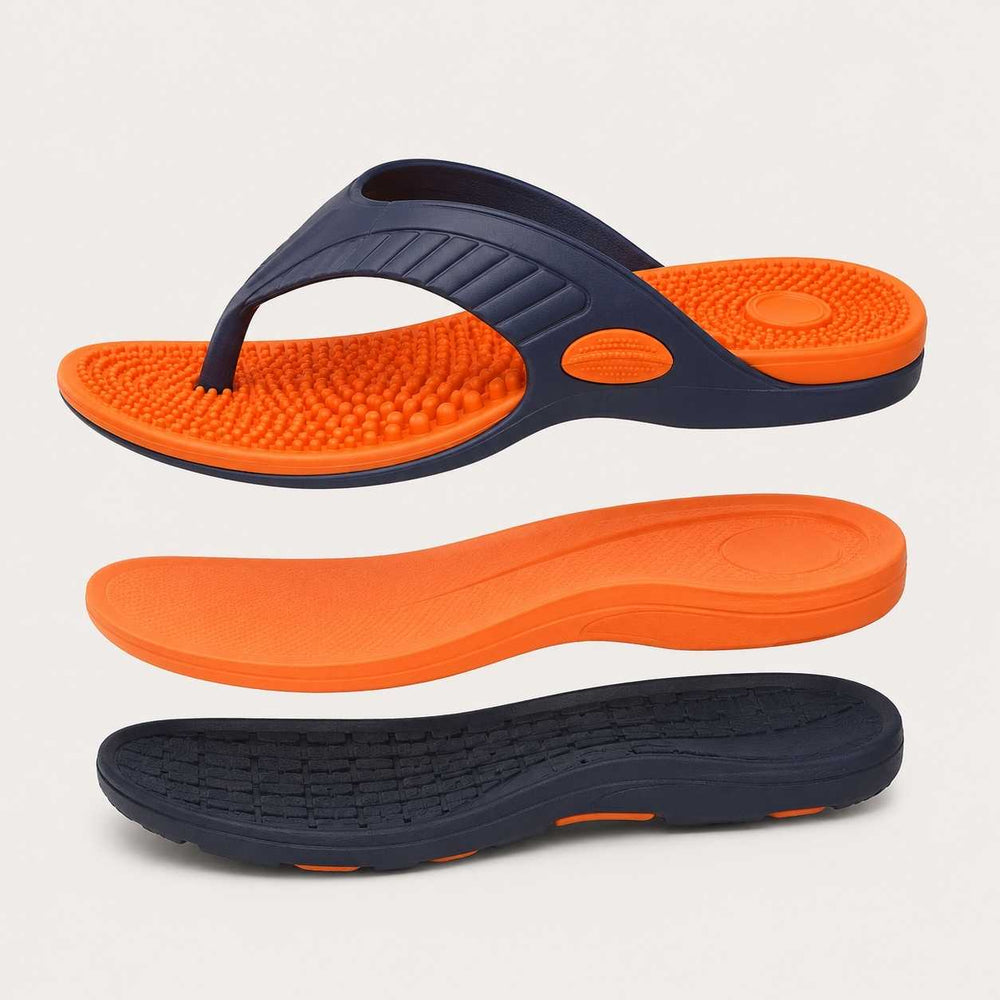 Why Flip Flops with Arch Support & Acupressure works?