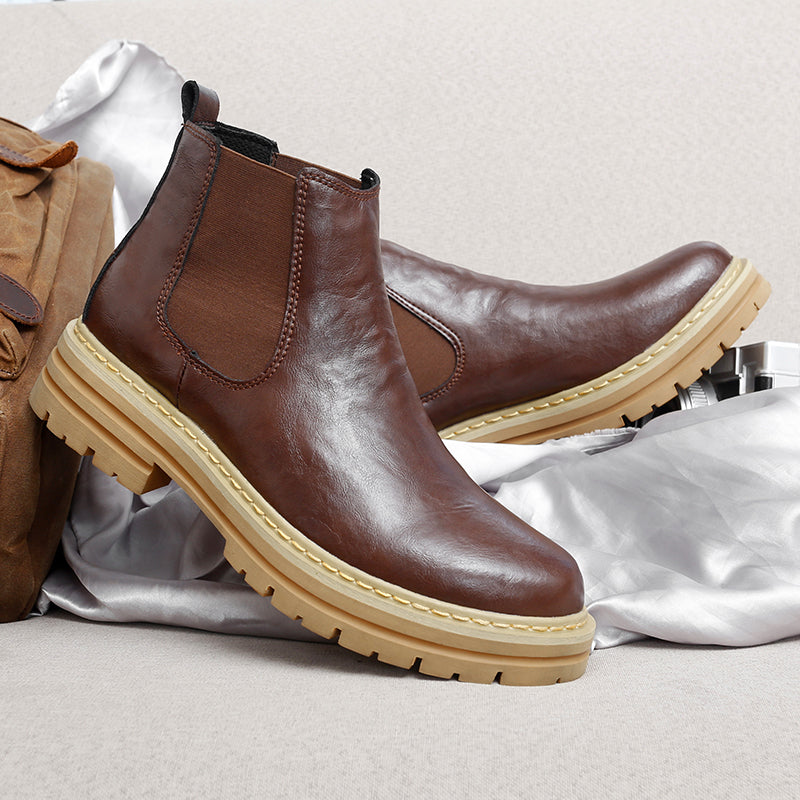 Rowan | Men's Platform Chelsea Boots