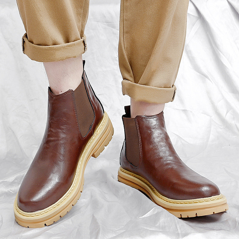 Rowan | Men's Platform Chelsea Boots