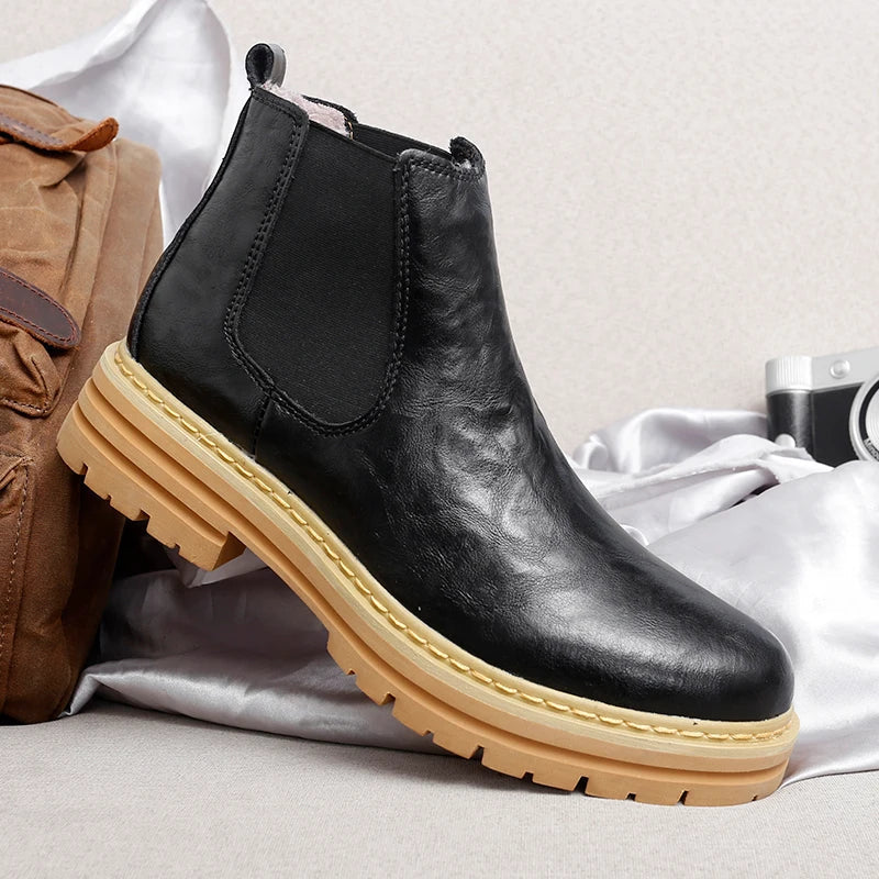 Rowan | Men's Platform Chelsea Boots