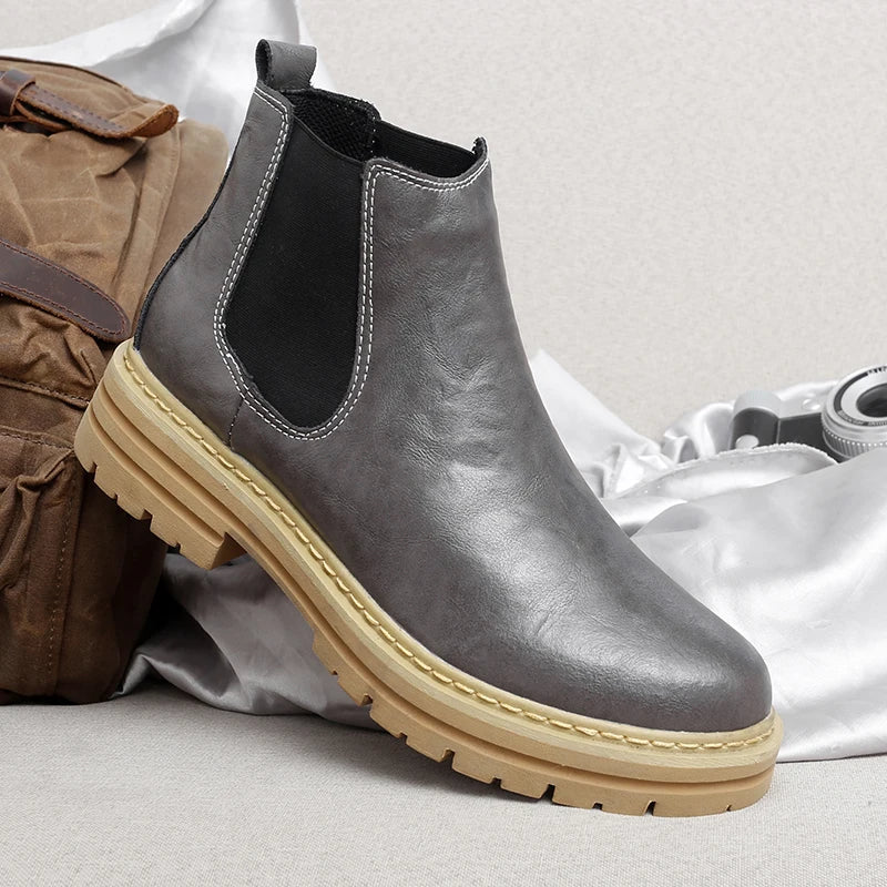 Rowan | Men's Platform Chelsea Boots