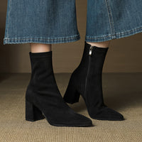 Rowan | Heeled Knee High Boots