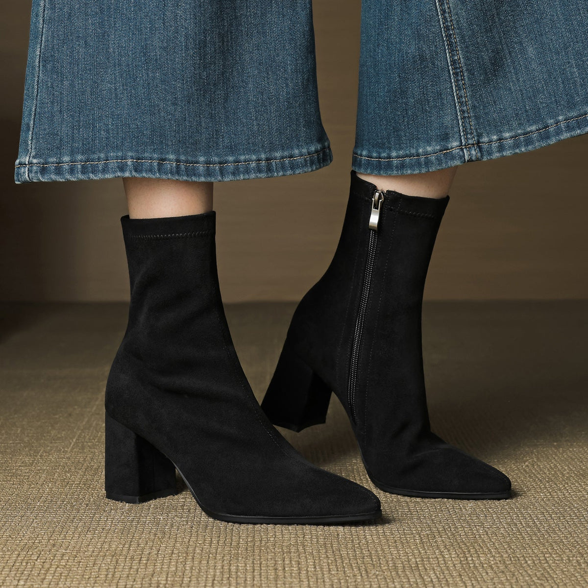 Rowan | Heeled Knee High Boots
