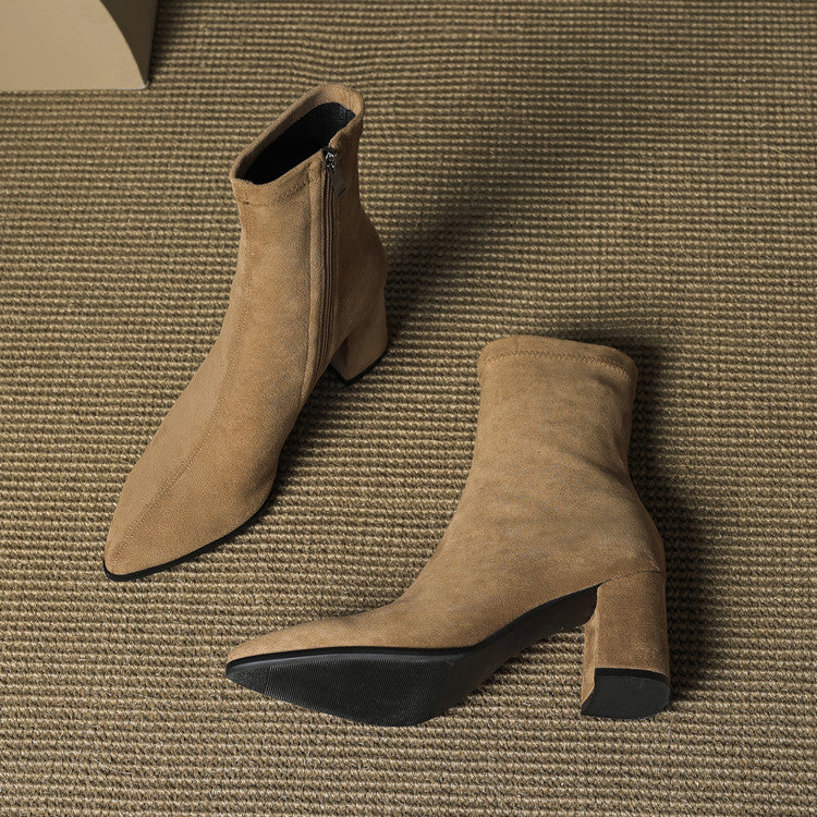 Rowan | Heeled Knee High Boots
