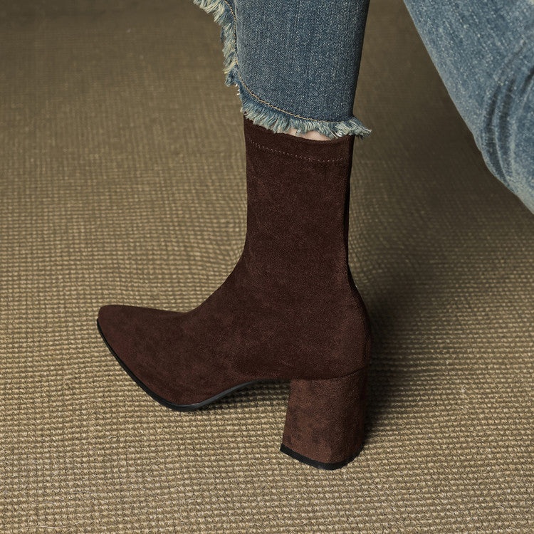 Rowan | Heeled Knee High Boots