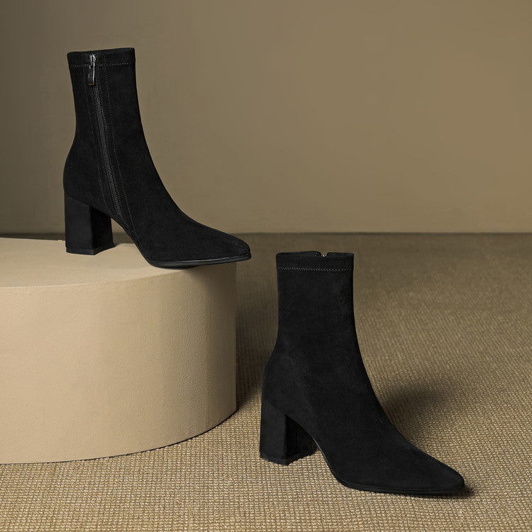 Rowan | Heeled Knee High Boots