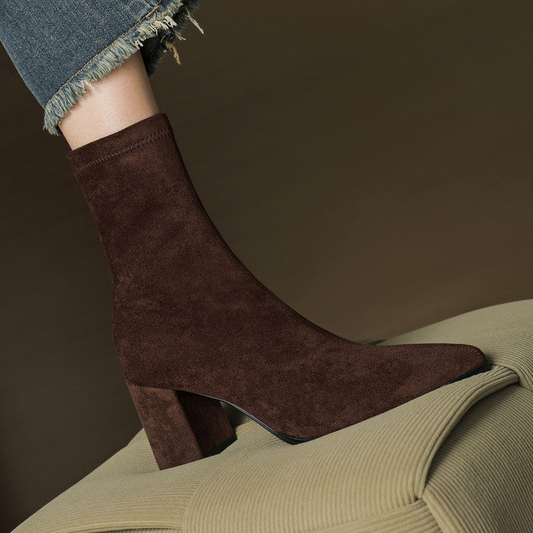 Rowan | Heeled Knee High Boots