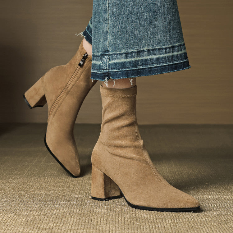 Rowan | Heeled Knee High Boots