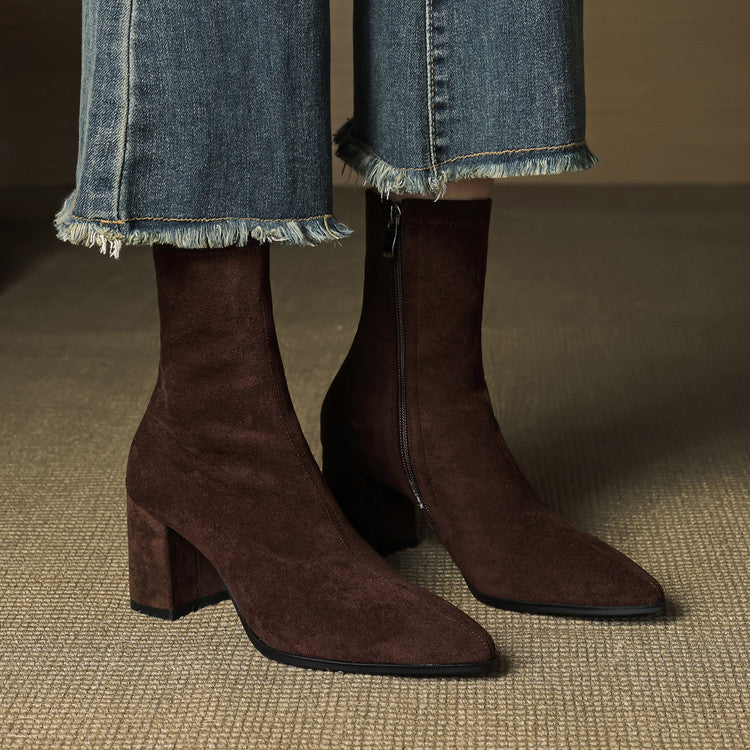 Rowan | Heeled Knee High Boots